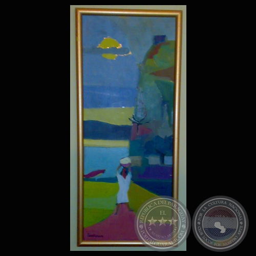 PAISAJE, 2008 - Óleo sobre tela RAMÓN AYALA CIDADE